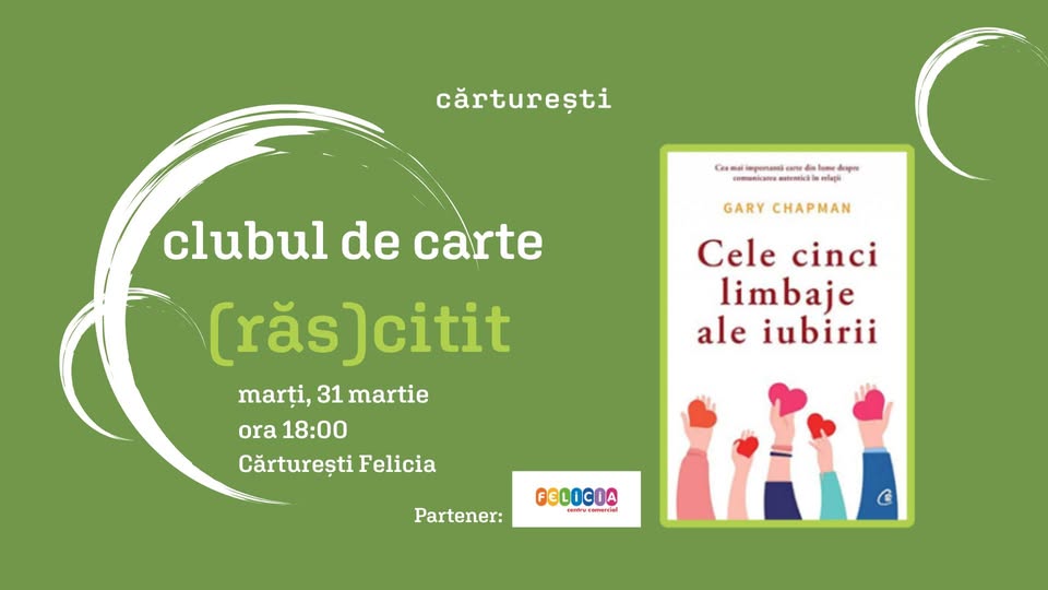 Clubul de carte (răs)citit 📚 | martie | Cele cinci limbaje ale iubirii, de Gary Chapman