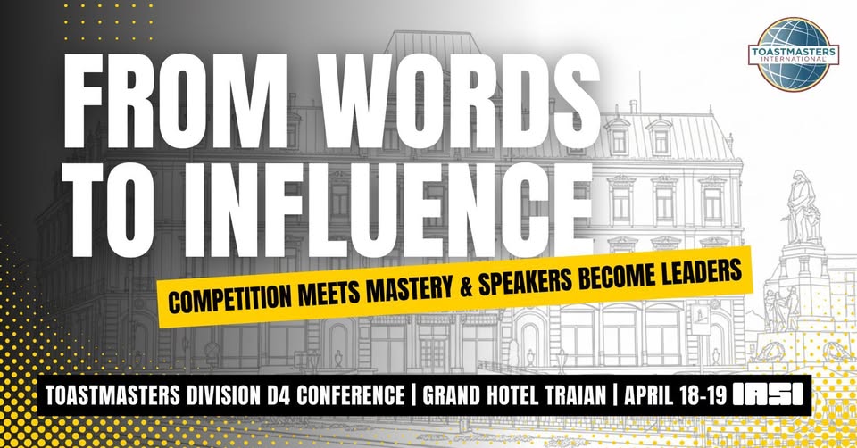 Toastmasters Division D Conference: FROM WORDS TO INFLUENCE
