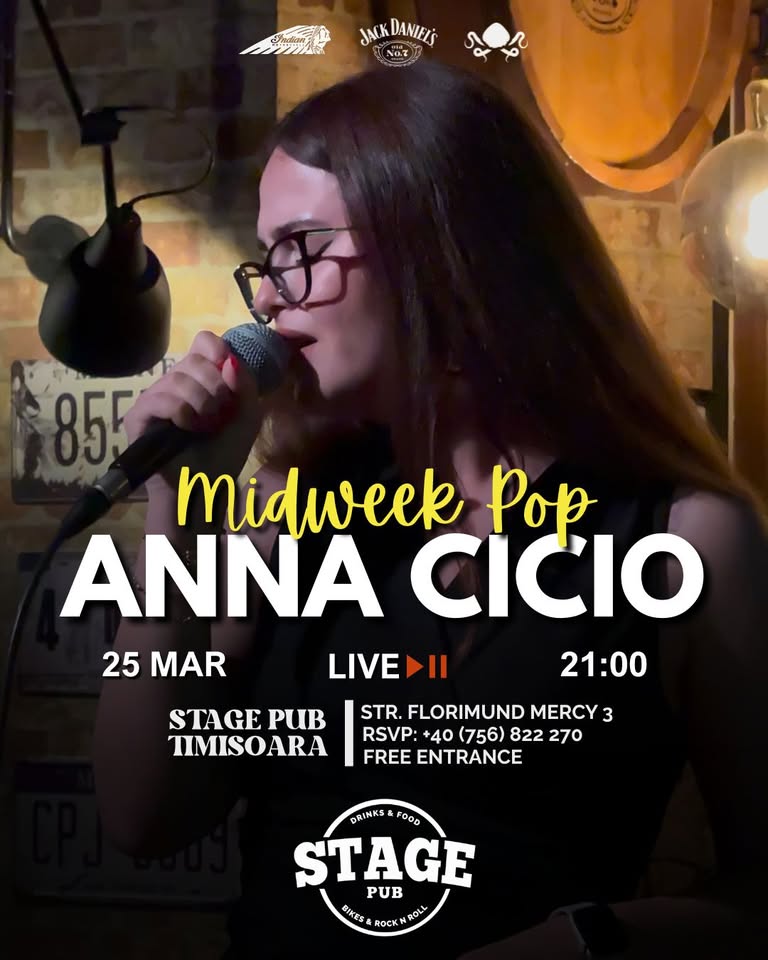 Anna Cicio | LIVE @ Stage Pub Timisoara