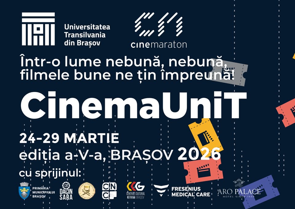 Masterclass CinemaUniT cu Nae Caranfil, Laurențiu Damian, Manuela Cernat și Dana Duma