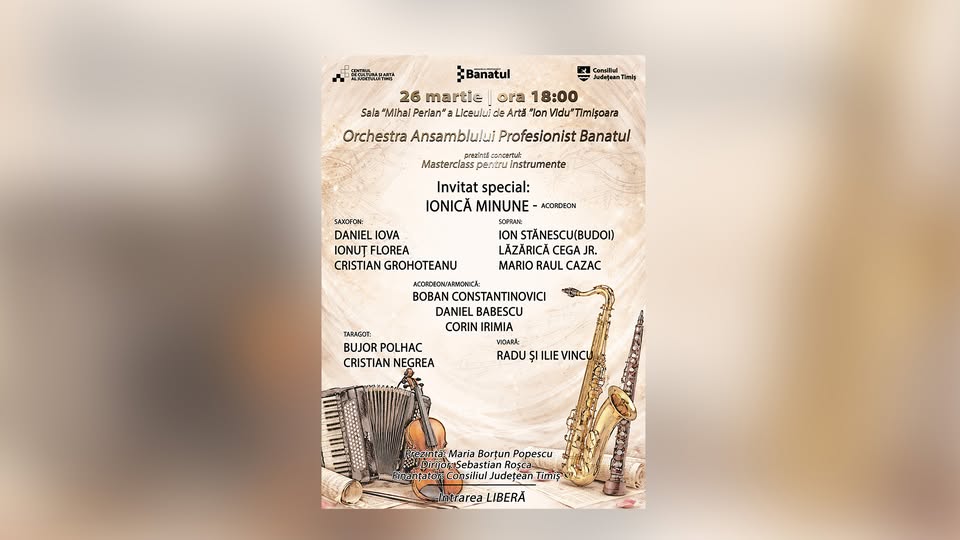 Masterclass pentru instrumente