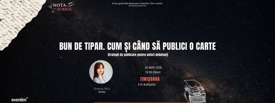 Bun de tipar. Cum ajunge un manuscris să devină carte?