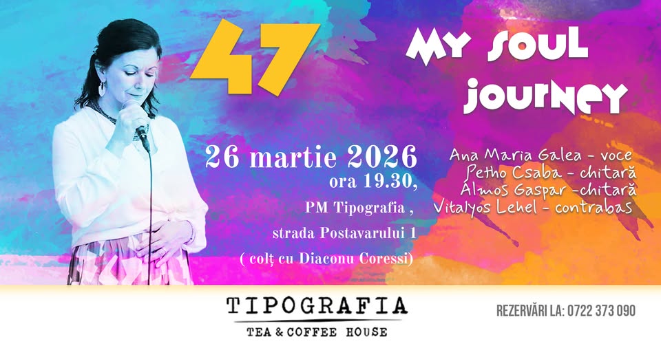 My soul journey, jazz cu Ana Maria Galea, Gáspár Álmos, Petho Csaba și Vitályos Lehel