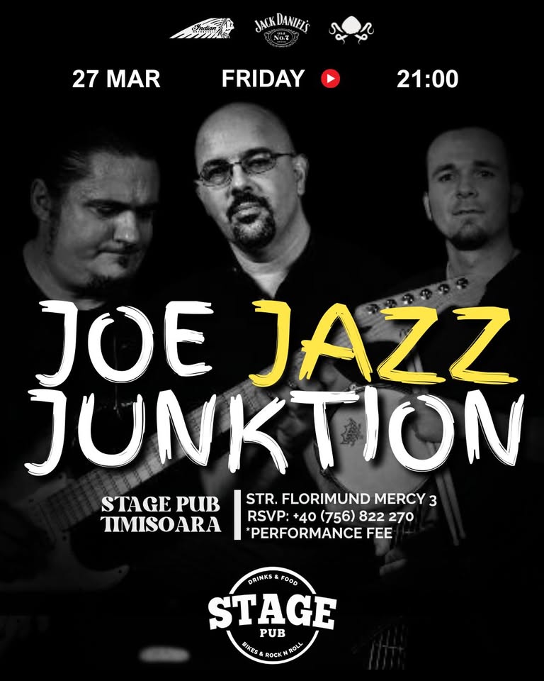 Joe Jazz Junktion | LIVE @ Stage Pub Timisoara