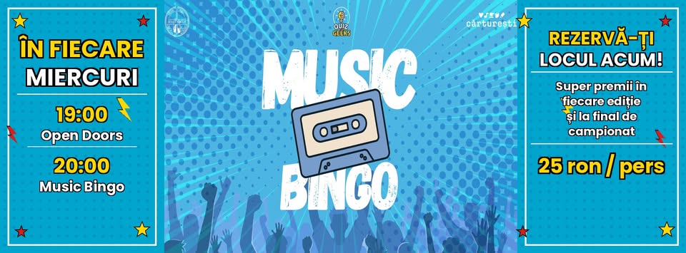 Music Bingo By QuizForGeeks @ Euphoria Music Hall