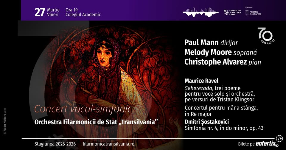 Concert vocal-simfonic – dirijor Paul Mann