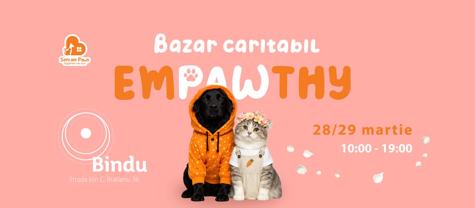 Bazar caritabil EmPAWthy, editie de Paste