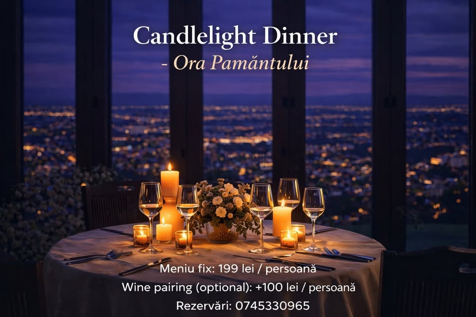 Ora Pământului- Cină la lumina lumânării