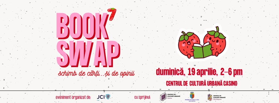 BookSwap – schimb de cărți și de opinii – ediția 7- by JCI Cluj