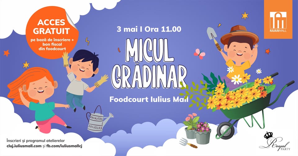 Kids Sundays – Atelier Micul Grădinar