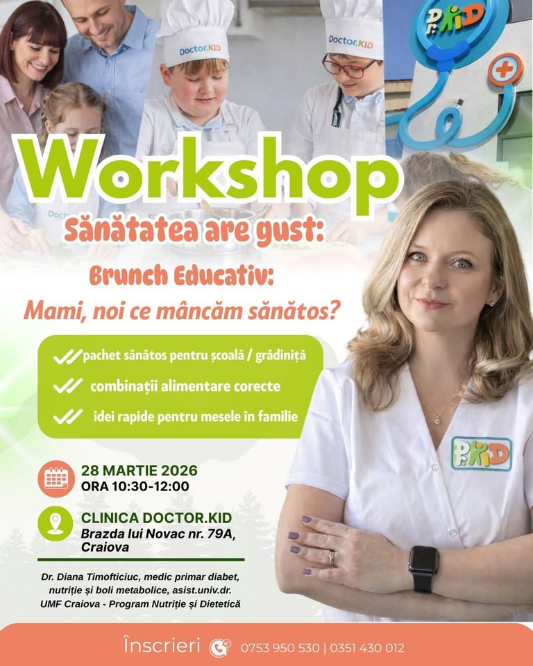 Mami, noi ce mâncăm sănătos