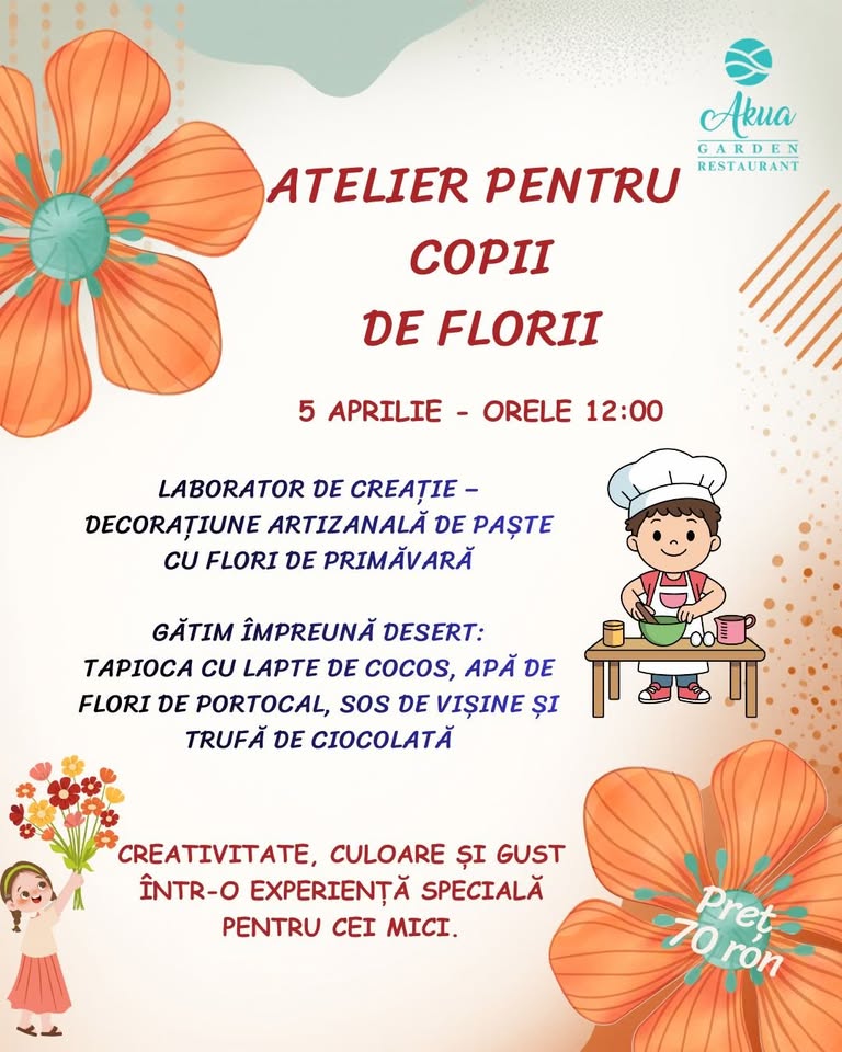 Atelier pentru copii de Florii