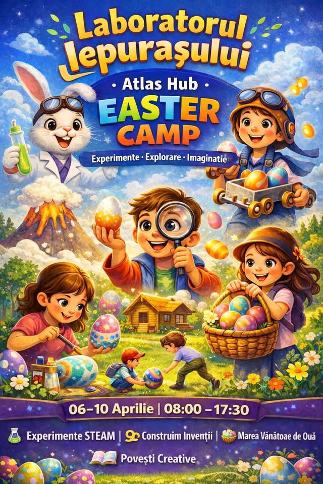 Laboratorul Iepurașului – Easter Camp🐣🐰