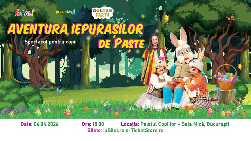 Aventura Iepurașilor de Paște – București