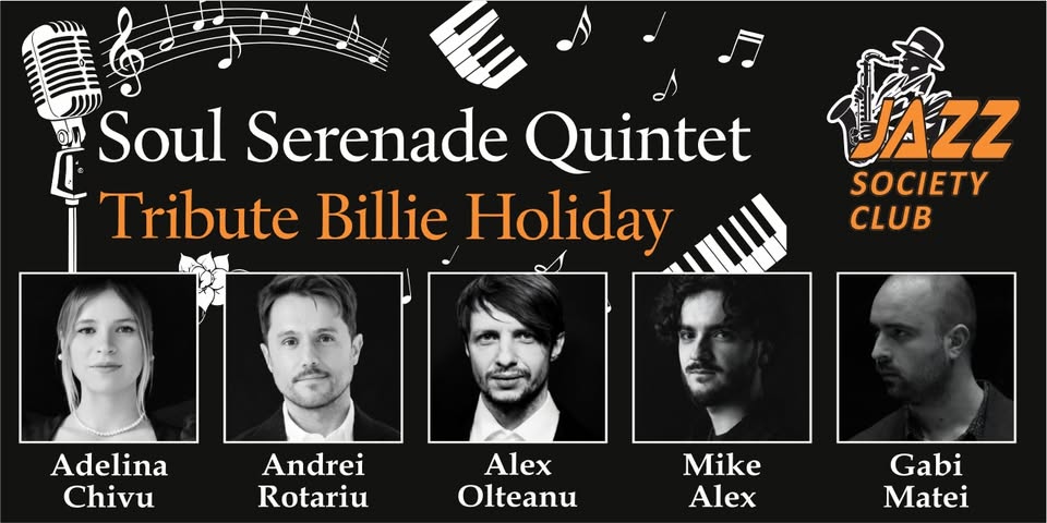 Concert Soul Serenade Quintet – „Tribute Billie Holiday”