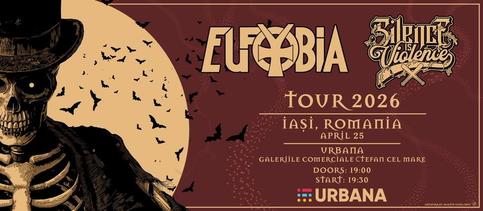 SILENCE IS VIOLENCE, XERXES, TIMEBOMB live at URBANA club in IASI