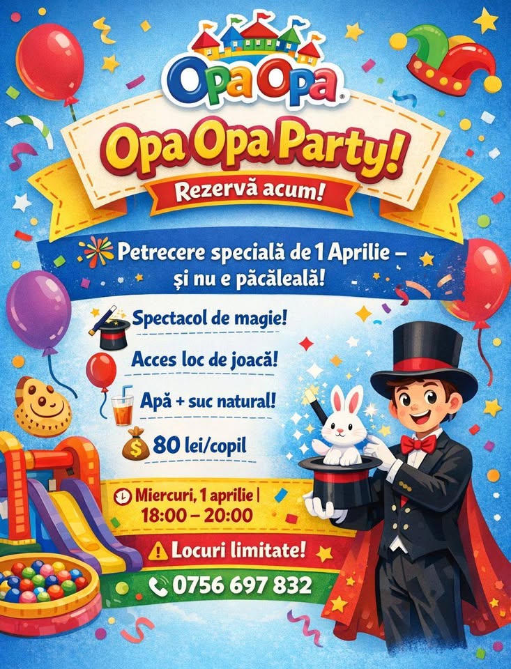 Petrece cu Magie de 1 Aprilie