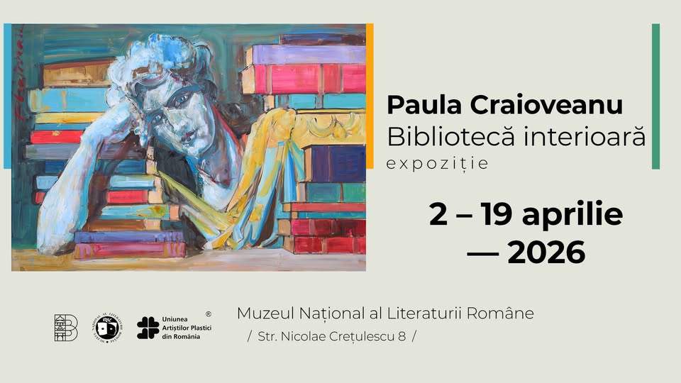 „Bibliotecă interioară” | Expoziţie Paula Craioveanu