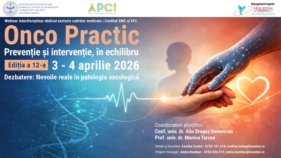 Onco Practic, Ediția a XII-a – „Prevenție și intervenție, în echilibru”
