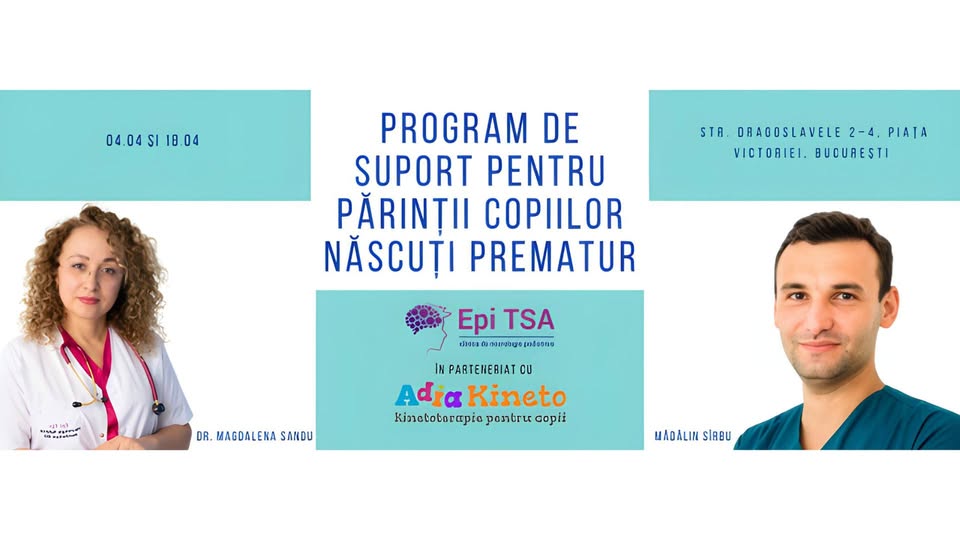 Program de suport pentru părinții copiilor născuți prematur