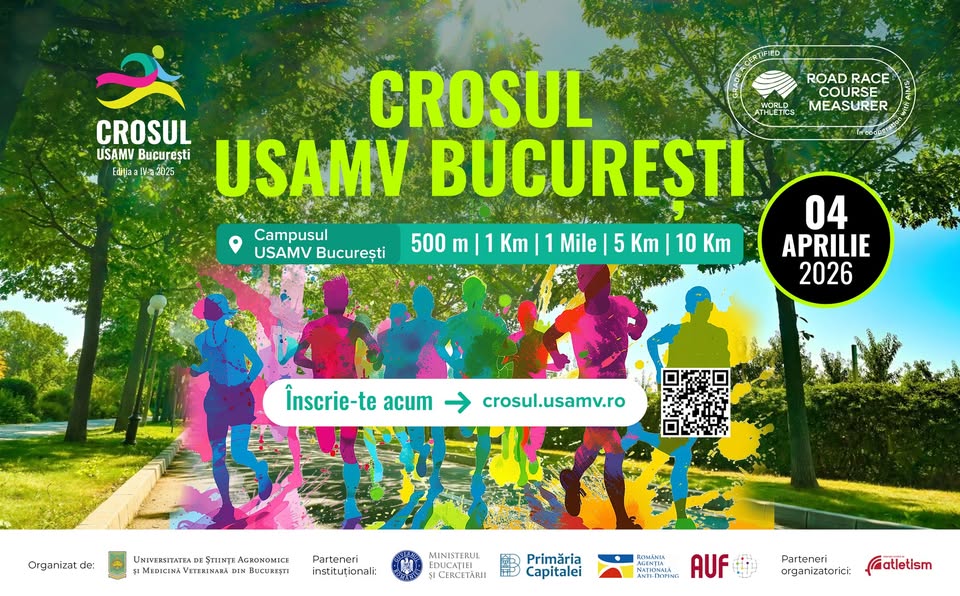 Crosul USAMV – 4 aprilie 2026
