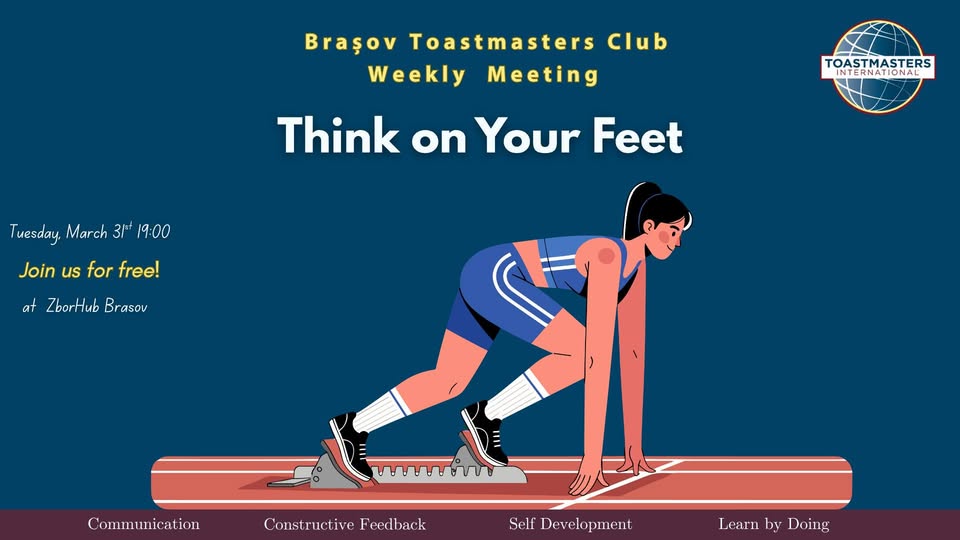 Think on Your Feet – FREE Public Speaking and Leadership