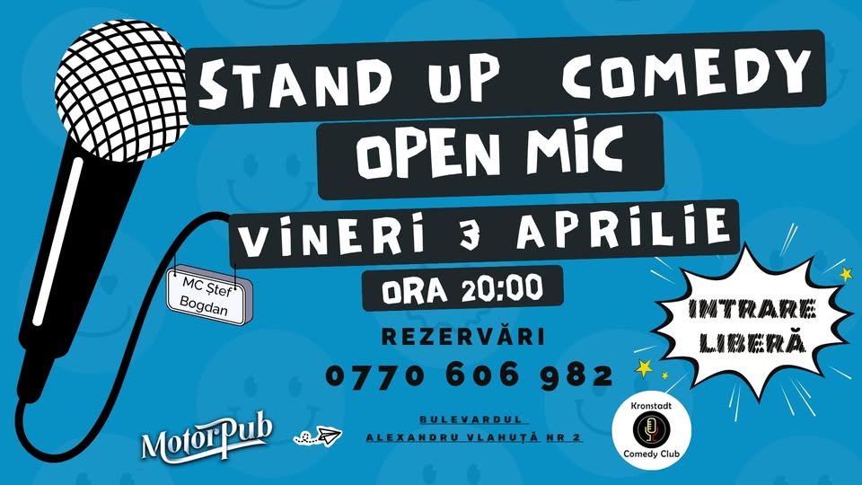 STAND UP COMEDY – OPEN MIC