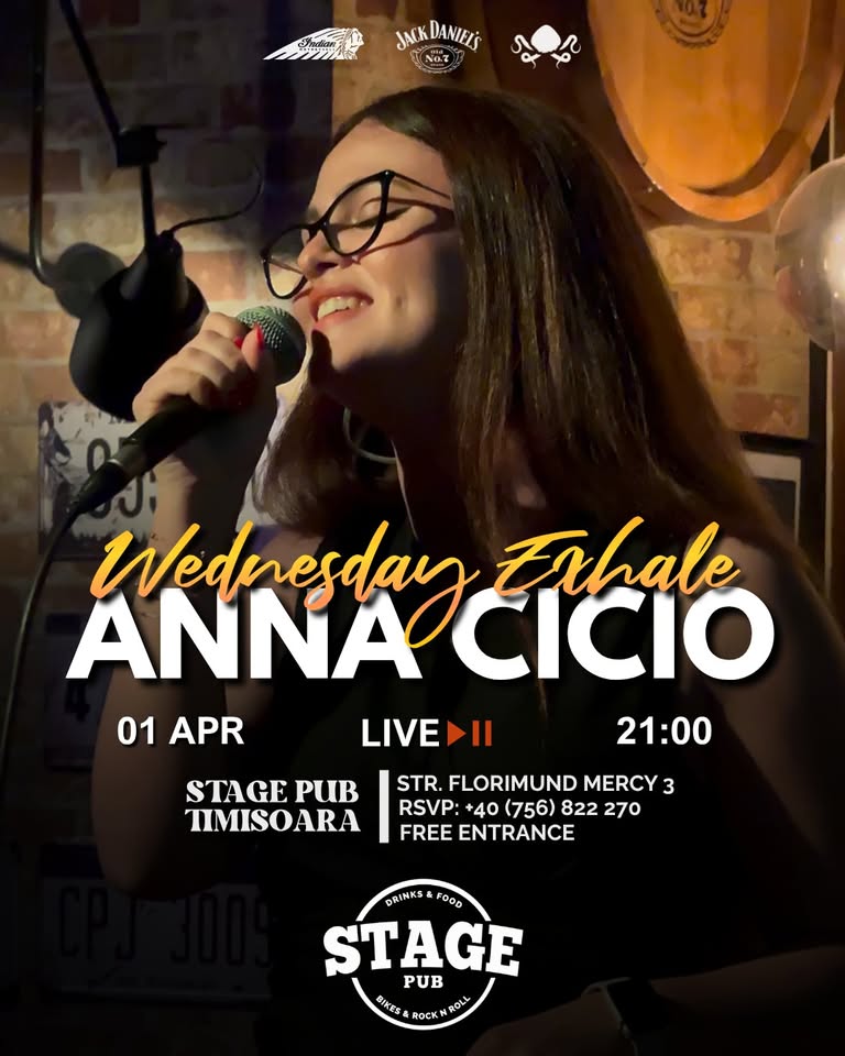 Anna Cicio | LIVE @ Stage Pub Timisoara
