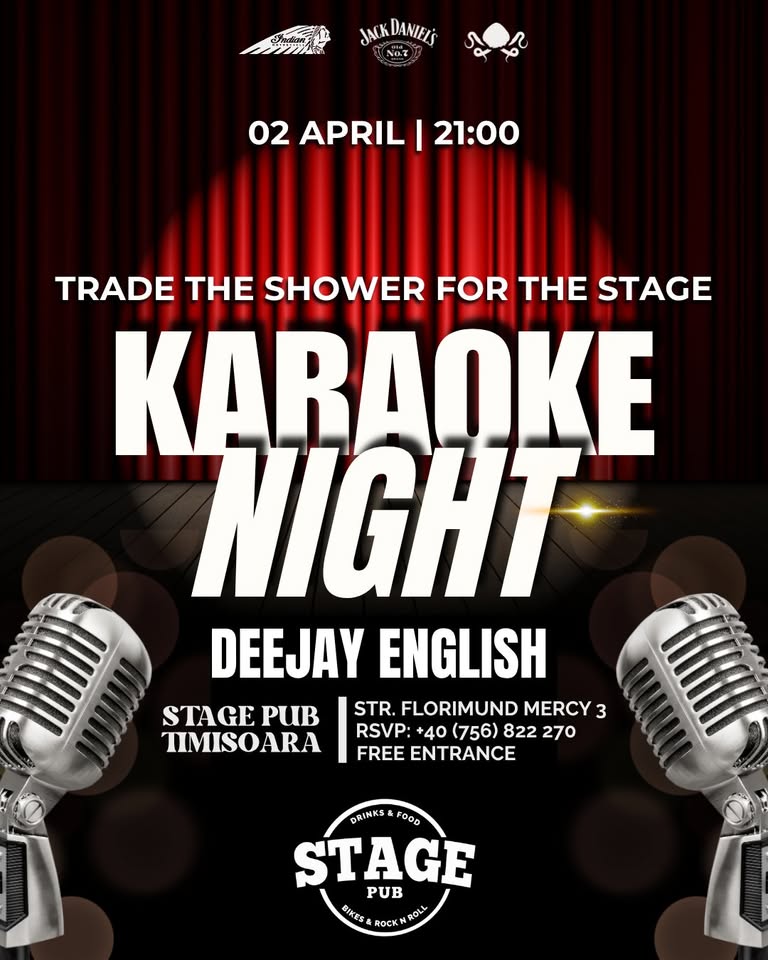 Karaoke Party | Deejay English @ Stage Pub Timisoara