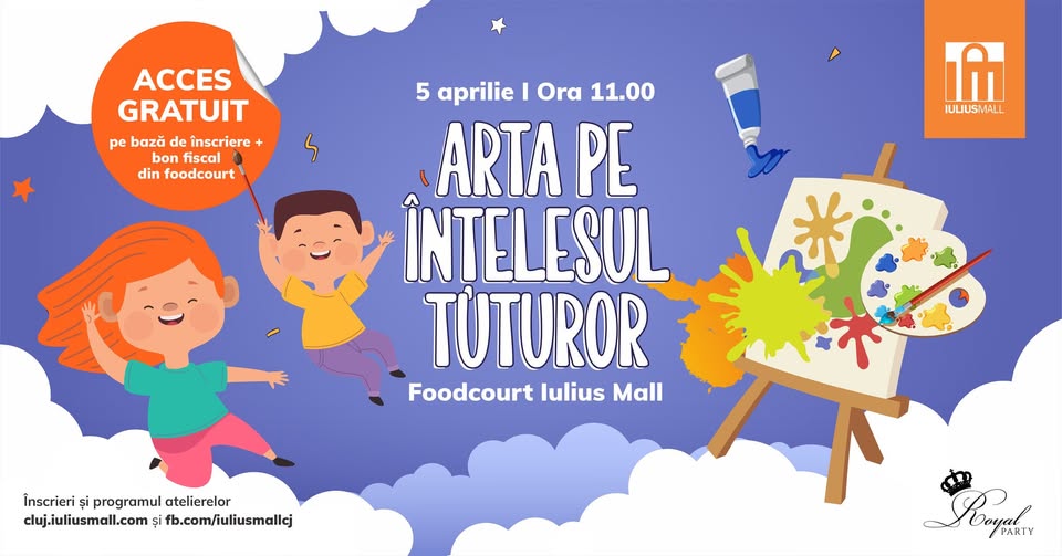 Kids Sundays – Atelier Arta pe înțelesul tuturor