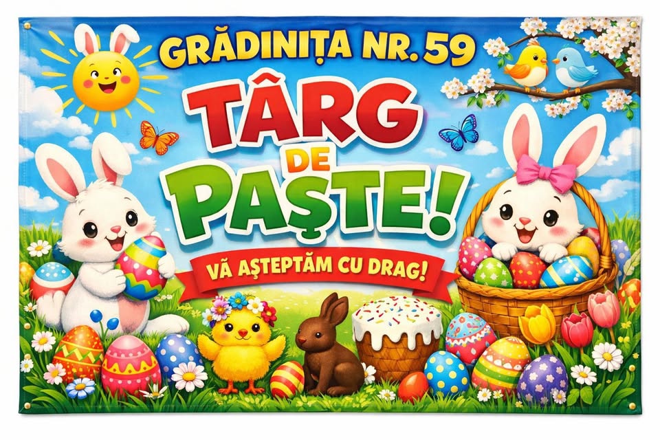 Târg de Paște – eveniment caritabil