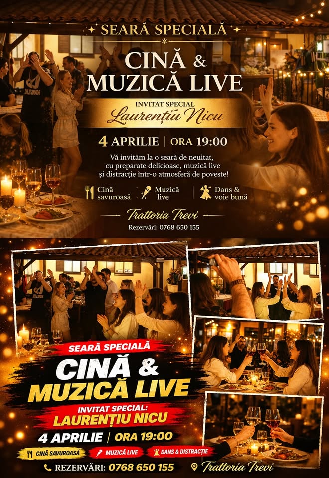 Cină &Muzică Live