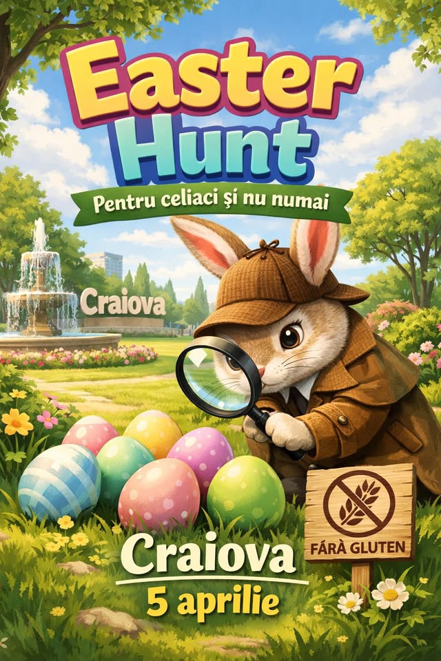 Detectivii de Paște: Pe urmele bunătăților fără gluten 🐰