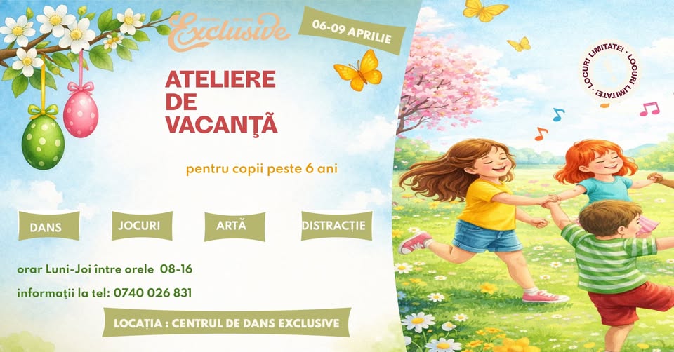 Ateliere de vacanță