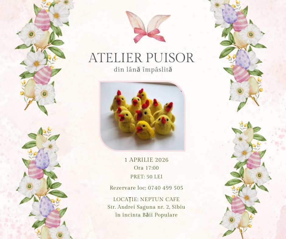 Atelier puisori din lana impaslita