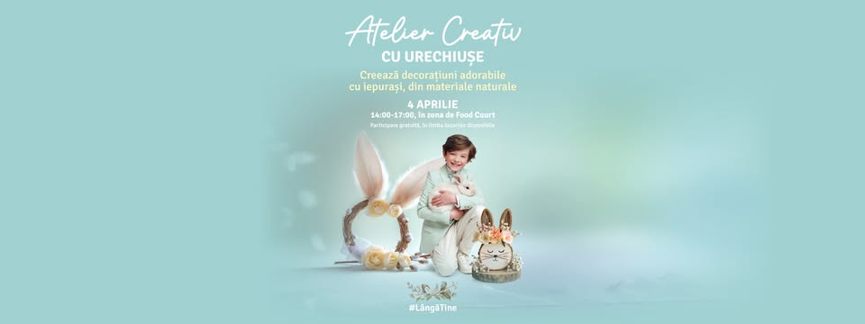 Atelier creativ cu urechiușe!