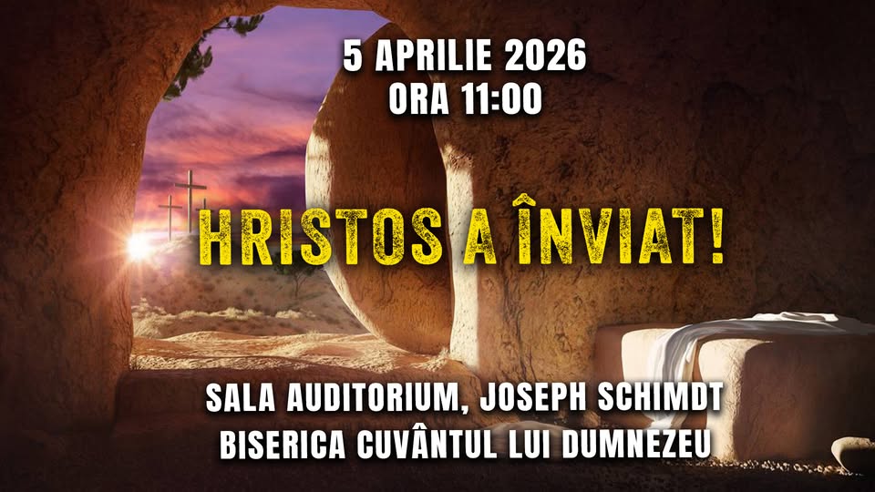 HRISTOS A ÎNVIAT!