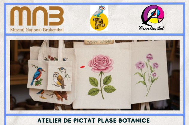 Atelier de pictat plase botanice