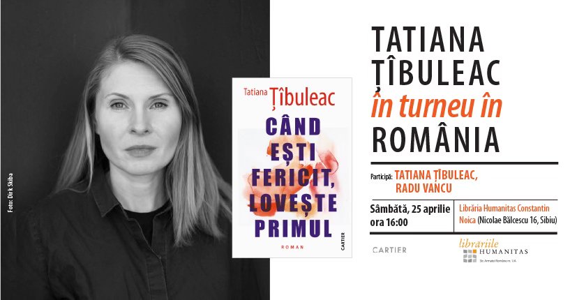 Tatiana Țîbuleac la Sibiu