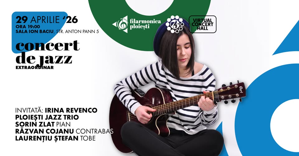 Concert de Jazz Extraordinar – 29 aprilie 2026