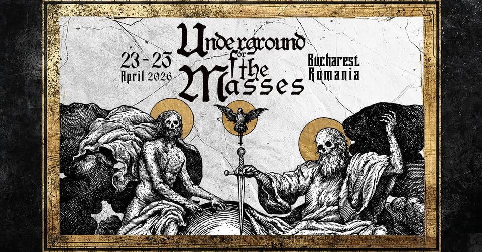UNDERGROUND FOR THE MASSES – I I I – 23 – 25 . 04 . 2026 | Quantic · Bucharest Romania
