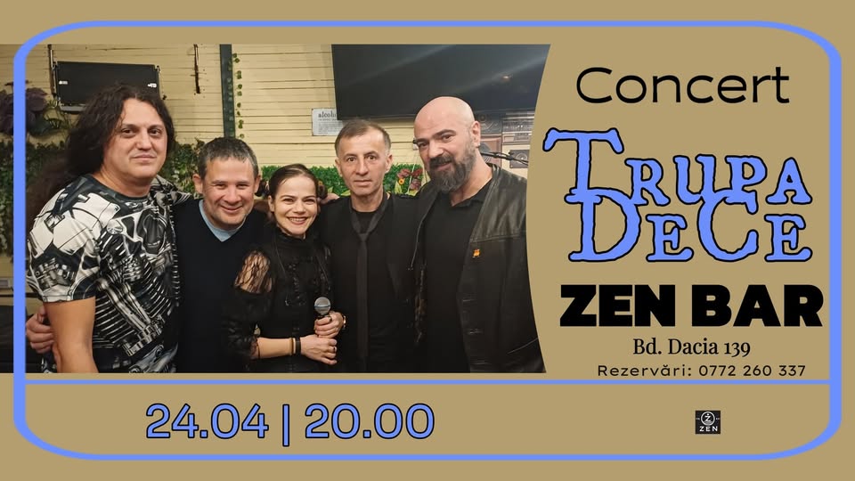 Trupa DeCe live la Zen Bar