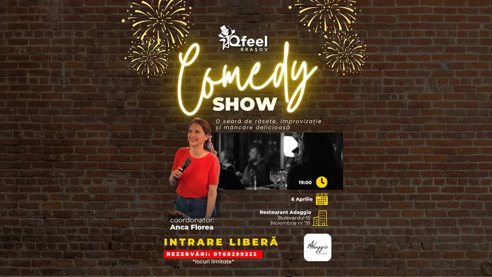 Comedy SHOW @ Restaurant Adaggio