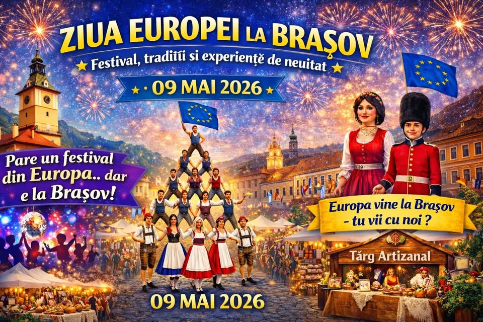 Ziua Europei la Brașov – Festival, tradiții și experiențe de neuitat