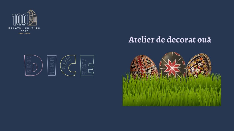 Atelier de decorat ouă
