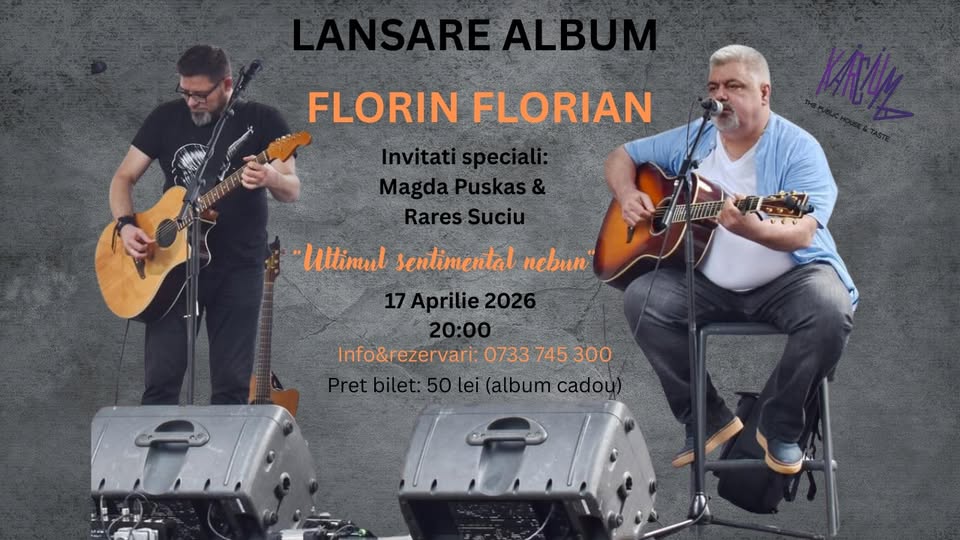 Lansare album – FLORIN FLORIAN