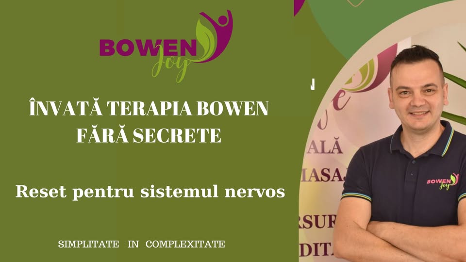 Învață Terapia Bowen fără secrete (BowenJOY)