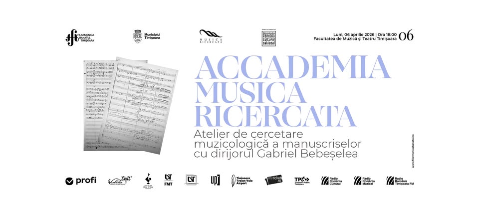 ACCADEMIA MUSICA RICERCATA | Atelier de cercetare muzicologică a manuscriselor cu Gabriel Bebeșelea