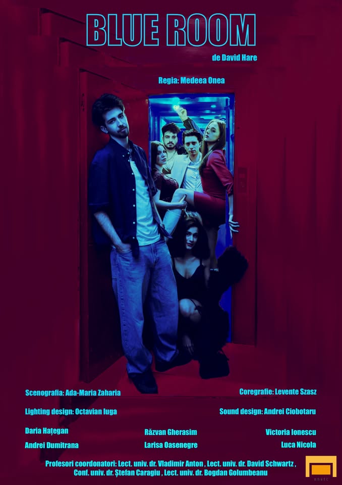 Spectacol  „Blue Room” de David Hare