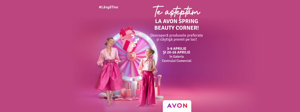 AVON Spring Beauty Corner la Prahova Value Centre!